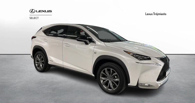 Lexus NX cena 128000 przebieg: 142270, rok produkcji 2017 z Gostyń małe 301
